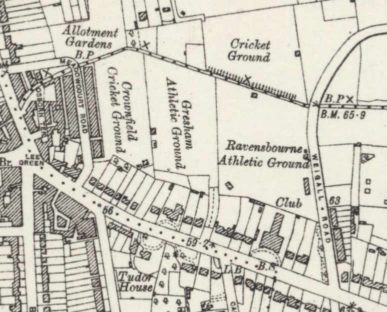 London - Ravensbourne : Map credit National Library of Scotland